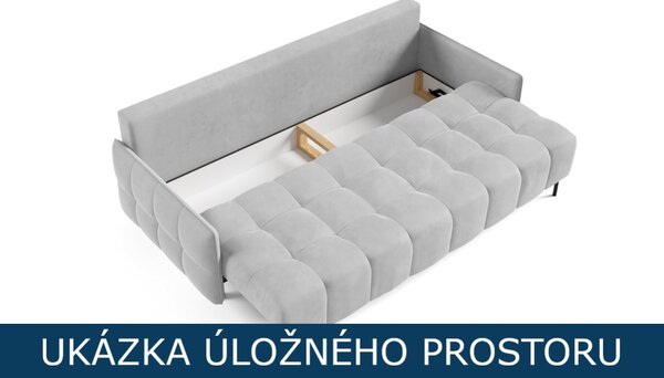 Rozkládací pohovka Vanessa - Zelená