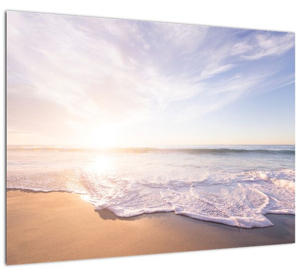 Obraz písečné pláže (70x50 cm)