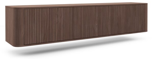 Závěsný TV stolek Trenza 200 cm - Ořech