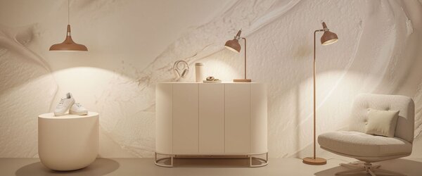 PAULMANN Stolní lampa Juna Style E14 max. 20W nugátová kov