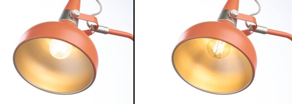 PAULMANN Stolní lampa Juna Style E14 max. 20W broskvová kov