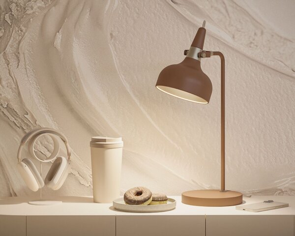 PAULMANN Stolní lampa Juna Style E14 max. 20W nugátová kov