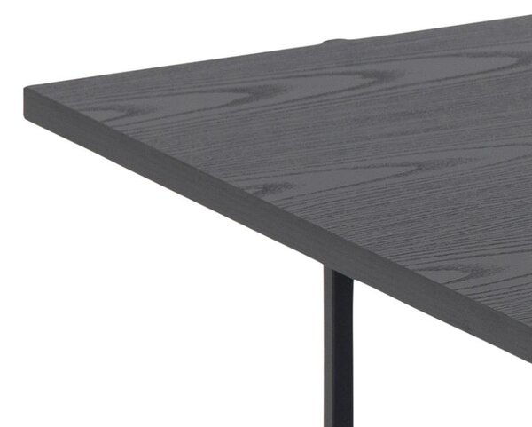 KONFERENČNÍ STOLEK, černá, kov, kompozitní dřevo, 115/60/40 cm - Konferenční stolky, Online Only