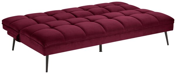ROZKLÁDACÍ POHOVKA, textil, bordeaux MID.YOU - Rozkládací pohovky, Online Only