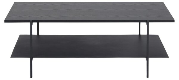 KONFERENČNÍ STOLEK, černá, kov, kompozitní dřevo, 115/60/40 cm - Konferenční stolky, Online Only