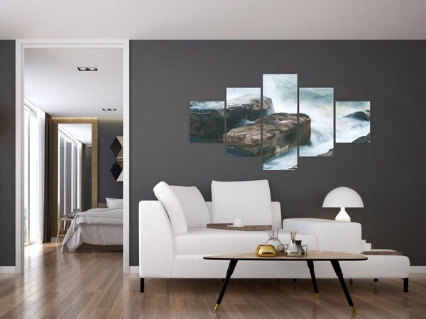 Obraz - síla vody (125x70 cm)