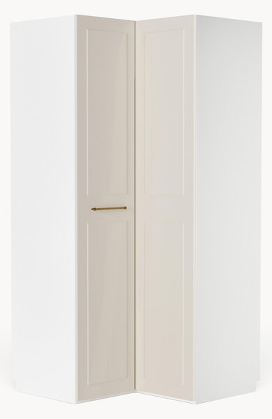 Modulární rohová šatní skříň Charlotte, šířka 115 cm