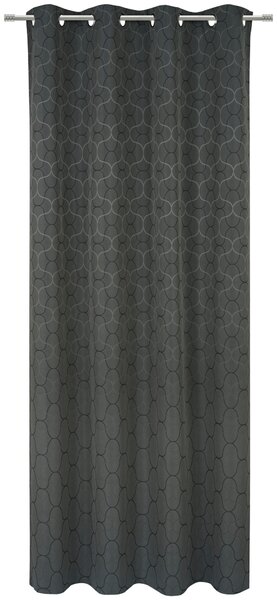 ZÁVĚS S OČKY, neprůsvitné, 140/245 cm Esposa - Závěsy