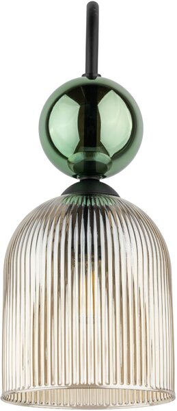 TK Lighting Sophia Green Cognac nástěnné svítidlo 1x10 W zelená-hnědá 11143