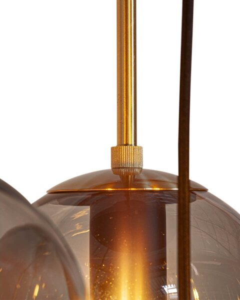 ByRydens 4202400-4002 - Lustr na lanku LAURA 7xE27/8W/230V