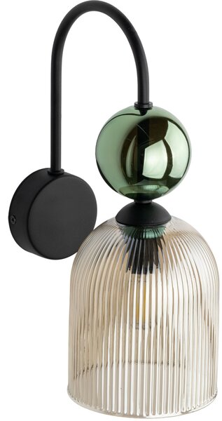 TK Lighting Sophia Green Cognac nástěnné svítidlo 1x10 W zelená-hnědá 11143