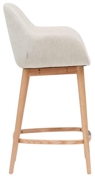Béžová barová židle Kave Home Konna 65 cm