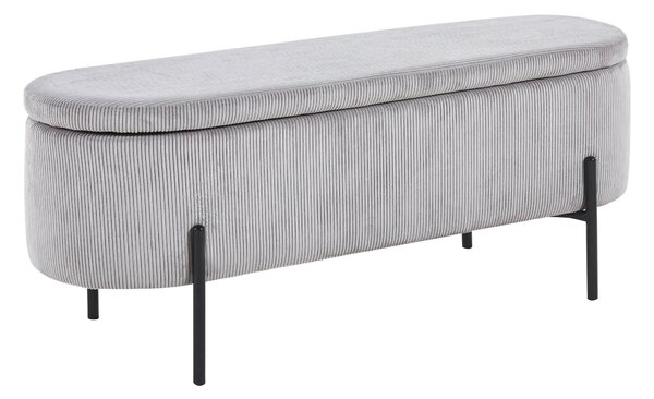 TRUHLOVÁ LAVICE, textil, 110/44/40 cm Livetastic - Taburety, Online Only