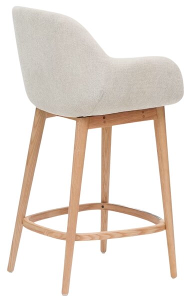 Béžová barová židle Kave Home Konna 65 cm