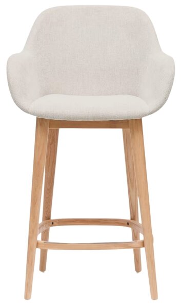 Béžová barová židle Kave Home Konna 65 cm