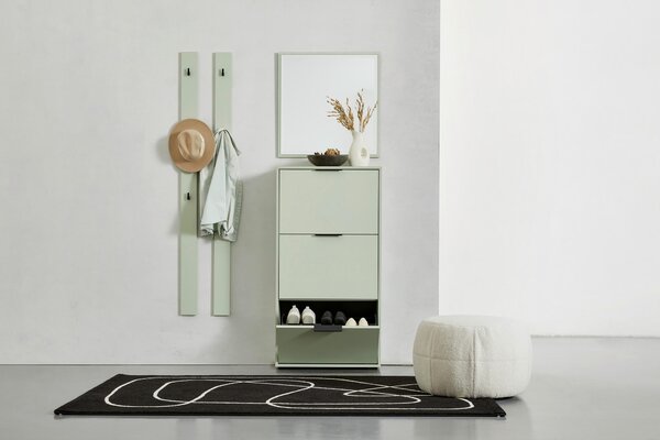 ŠATNÍ PANEL, šalvějově zelená, 10/163/1,6 cm Hom`in - Šatní panely, Online Only