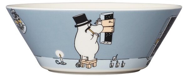 Arabia Miska Moominpappa 15cm, šedá