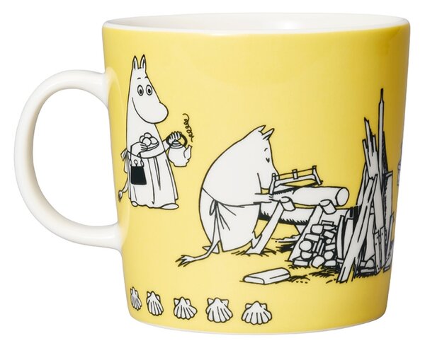 Arabia Hrnek Moomin 0,4l, žlutý
