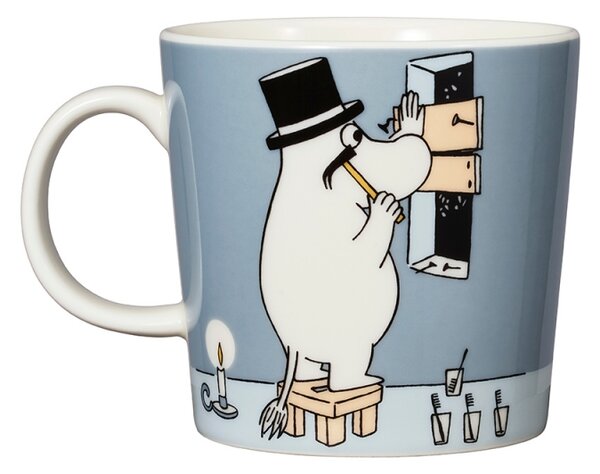 Arabia Hrnek Moominpappa 0,3l, šedý