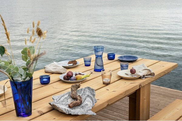 Iittala Sklenice Kartio 0,21l, 2ks, ultramarínové modré