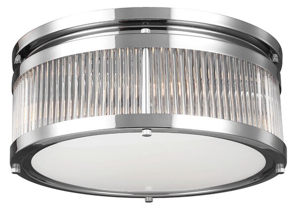 KOUPELNOVÉ STROPNÍ SVÍTIDLO, 38.1/15.9 cm Elstead Lighting - Světla do koupelny, Online Only