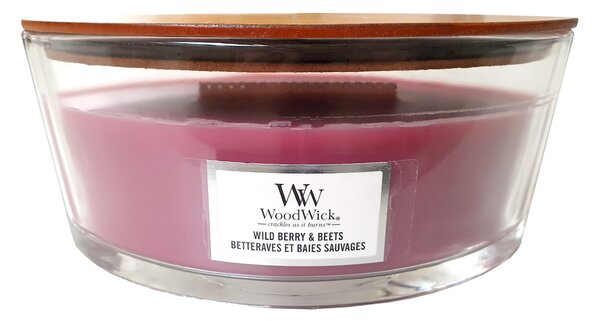 Vonná svíčka WoodWick loď, Berry & Beets
