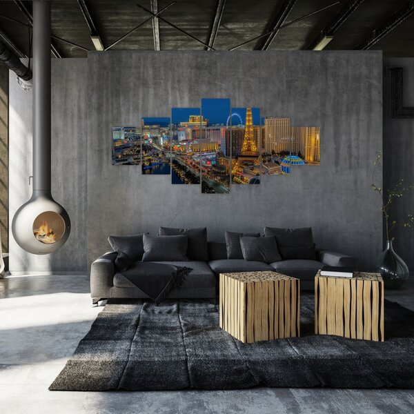 Obraz - Las Vegas (210x100 cm)