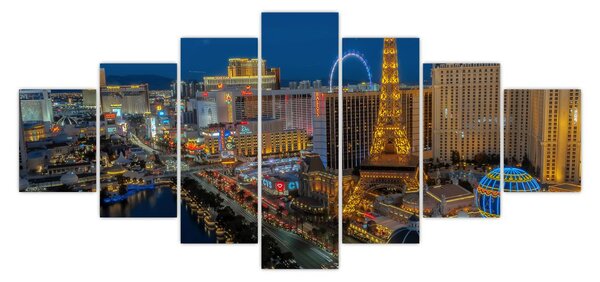 Obraz - Las Vegas (210x100 cm)