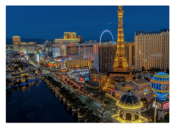 Obraz - Las Vegas (70x50 cm)