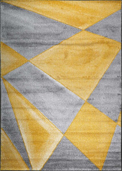 JUTEX Kusový koberec Calderon 1130A žlutý BARVA: Žlutá, ROZMĚR: 60x110 cm