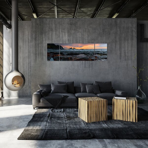 Obraz - krajina na Novém Zélandě (170x50 cm)