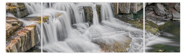 Obraz vodopádů (170x50 cm)