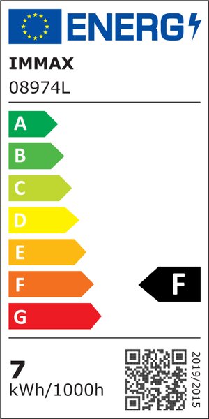 LED stolní lampička Immax CORELLA s Qi nabíjením bílá +zlaté prvky RGB podsvícení