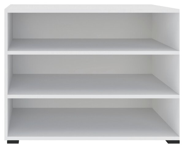 REGÁL, bílá, 91/67/40 cm Hom`in - Šatní skříně