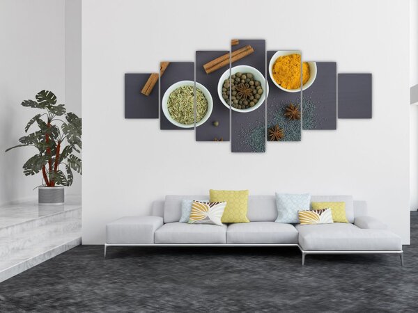 Obraz - koření (210x100 cm)
