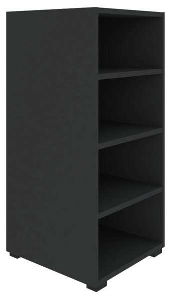 REGÁL, antracitová, 46/90/40 cm Hom`in - Šatní skříně