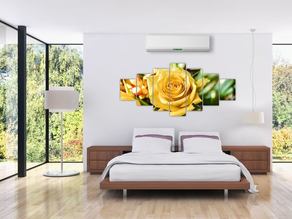 Obraz růže (210x100 cm)