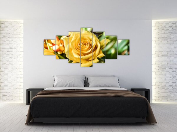 Obraz růže (210x100 cm)