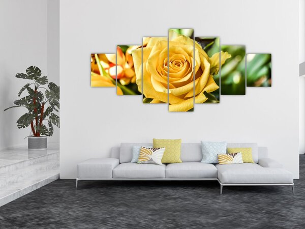 Obraz růže (210x100 cm)