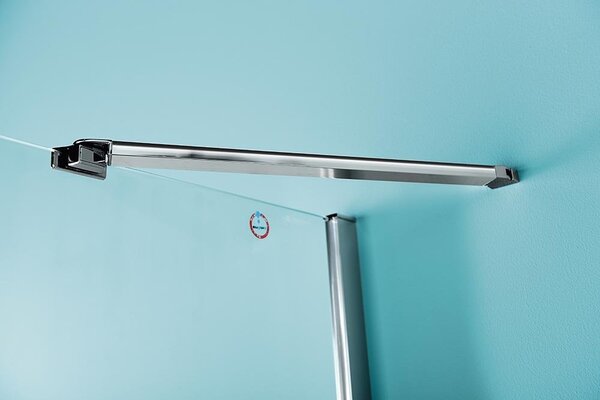 Polysan Polysan, ZOOM LINE sprchová boční stěna 800mm, čiré sklo, ZL3280