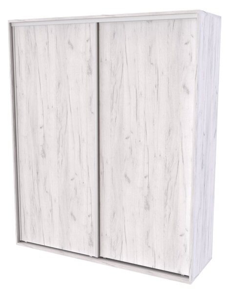 Nábytek Mikulík Skříň FLEXI 2 - 2x dveře plné - (š/v/h) 200 x 240 x 65 cm