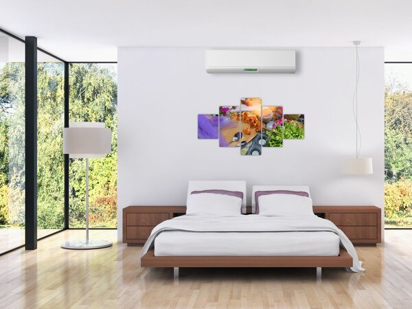 Obraz - letní piknik (125x70 cm)