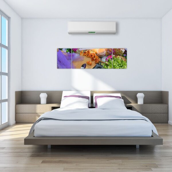 Obraz - letní piknik (170x50 cm)
