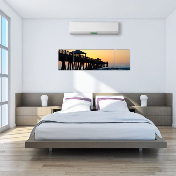 Obraz pláže (170x50 cm)