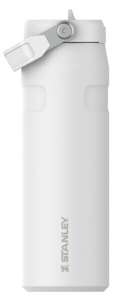 Bílá termoska z nerezové oceli 700 ml IceFlow™ Bottle Flip Straw 2.0 Frost – Stanley