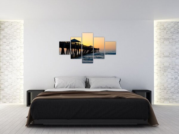 Obraz pláže (125x70 cm)