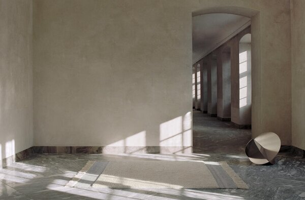 Linie Design Vlněný koberec Humble Act Ivory, slonová kost Rozměr: 140x200 cm