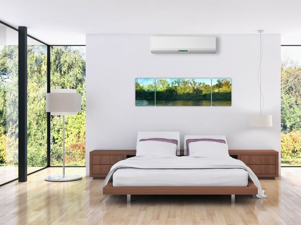 Obraz - jezero (170x50 cm)