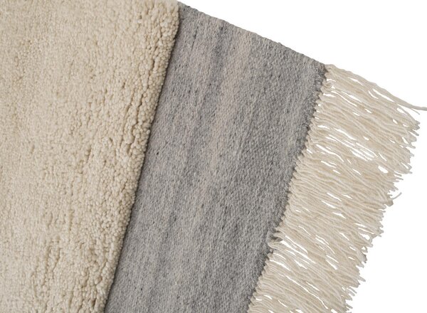 Linie Design Vlněný koberec Humble Act Ivory, slonová kost Rozměr: 140x200 cm