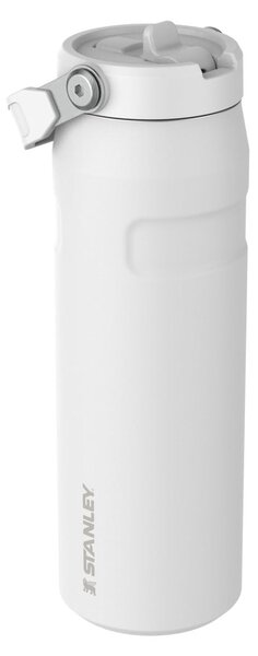 Bílá termoska z nerezové oceli 700 ml IceFlow™ Bottle Flip Straw 2.0 Frost – Stanley
